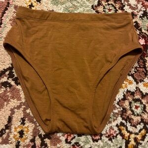 Simply Merino mustard swim bottoms